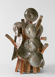 Ceramic artwork by Nathalie Khayat on exhibition at Marianne Boesky Gallery in New York, June 26 - August 15, 2025, 080725
