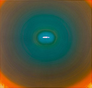 Abstract painting by Osamu Kobayashi on exhibition at Mindy Solomon Gallery in Miami, Florida, May 16 - July 13, 2025, 051425