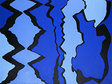 Artwork by Paula Henderson on exhibition at Johnson Lowe Gallery in Atlanta, GA, July 18 - September 13, 2025, 072125
