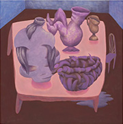Painting by Ginny Casey on exhibition Megan Mulrooney Gallery in Los Angeles, CA, September 13 - November 1, 2025, 090625