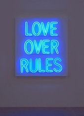 Artwork by Hank Willis Thomas on exhibition at Jack Shainman Gallery in Tribeca New York, September 5 - November 1, 2025, 090225