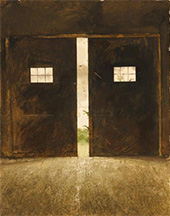 Painting by Jamie Wyeth on exhibition at the Frye Art Museum in Seattle, WA, July 12 - October 5, 2025, 093025