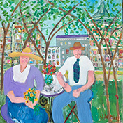 Painting by Jim Hill on exhibition at Archway Gallery in Houston, September 6 - October 2, 2025, 090625