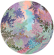 Painting by John McAllister on exhibition at James Fuentes Gallery in Tribeca district of New York, September 5 - October 4, 2025, 090425