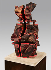 Sculpture by Jud Bergeron on exhibition at Nancy Toomey Fine Art in San Francisco, September 3 - October 25, 2025, 090725