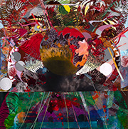 Abstract painting by Katherine Tzu-Lan Mann on exhibition at Dolby Chadwick Gallery in San Francisco, November 6 - 29, 2025, 102125