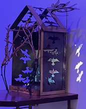 Multi media artwork by Robin Lasser and Sydney Brown on exhibition at Chung 24 Gallery in San Francisco, October 1 - December 13, 2025, 102125