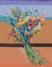 Flower bouquet painting by Leon Kelly available from Schwarz Gallery in Philadelphia, Pennsylvania, 090225