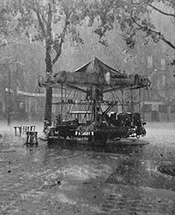 Black and white photograph by Robert Doisneau on exhibition at Petter Fetterman Gallery in Santa Monica, CA, September 6 - January 3, 2026, 090625