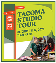 Tacoma Artist Studio Tour, October 11 & 12, 2025, 082725