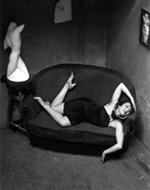 Black and white photograph by Andre Kertesz on exhibition at Throckmorton Fine Art located midtown NYC, October 2 - November 29, 2025, 112525