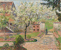Camille Pissarro painting on exhibition at Denver Art Museum in Denver Colorado October 26 to February 8 2026 112325