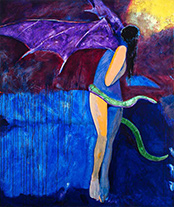 Fritz Scholder painting on exhibition at LewAllen Galleries in Santa Fe October 24 - December 6 2025 112525