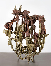 Ibram Lassaw sculpture in From Equinox to Solstice at Berry Campbell Gallery New York Chelsea Nov 20 - December 20 2025 112525