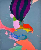 Abstract painting by Jenny Prinn on exhibition at Anne Irwin Fine Art in Atlanta, Georgia, Nov 7 - December 1, 2025, 111425