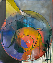 Painting by Robert Gunderman on exhibition at Wilding Cran Gallery in Los Angeles, CA, November 1 - December 20, 2025, 110825