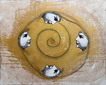 Artwork by Sandra Ramos on exhibition at Pan American Art Projects in Miami, November 30 - December 15, 2025, 112325