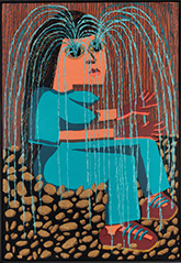 Painting by Summer Wheat on exhibition at Nazarian Curcio in Los Angeles, CA, November 8 - December 20, 2025, 110825