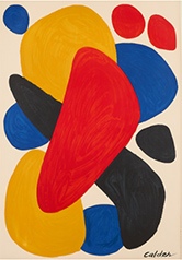 Alexander Calder Screenprint 1974 in Paintings, Prints, Photography & Design at Revere Auctions in St Paul Minnesota April 16 2025 012826