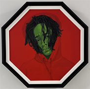 Clarence Heyward painting on exhibition in Looking for Terry at Richard Beavers Gallery in Brooklyn February 7 to March 21 2026 030326