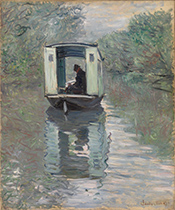 Claude Monet painting on exhibition at The Barnes in Philadelphia Pennsylvania March 2026