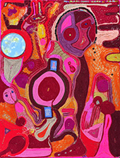 Hagar Fletcher fiber artwork on exhibition at Ceres Gallery in Chelsea NYC March 3 to 28 2026 022326