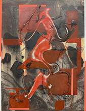Jeffrey Bishop abstract painting on exhibition at McKenzie Fine Art in New York January 29 to March 8 2026 022126