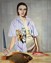 Jon Sours painting in exhibition at Blue Spiral 1 Fine Art in Asheville North Carolina March 6 to April 22 2026