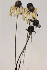 Katy Moss flower painting available at Marcia Wood Gallery in Atlanta Georgia March 2026