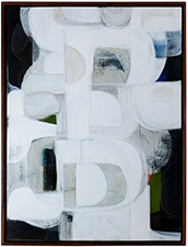 Kippi Leonard abstract painting available at J. Rinehart Gallery in Seattle January 2026 012026