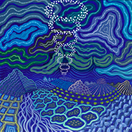 Lily Prince abstract painting 20th Anniversary exhibition at Tinney Contemporary in Nashville Tennessee January 10 to February 14 2026 012726