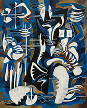 Manoucher Yektai painting in The Stranger and the Tree at Institute of Contemporary Art in Miami Florida April 30 to Nov 22 2026, 032326