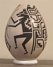 Mata Ortiz ceramic vase in Mata Ortiz Ceramics from the Sherman Collectionat Cedar Rapids Museum of Art in Cedar Rapids Iowa through March 29 2026 012826