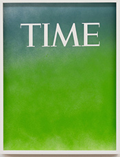 Mungo Thomson painting at Leslie Sacks Gallery in Santa Monica California January 2026 012326