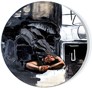 Natia Lemay painting on exhibition at Wilding Cran Gallery in Los Angeles February 24 to March 28 2026 011926