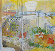 Neil Brooks California scene painting the artist is located in Southern California 020326