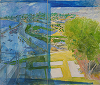 Neil Brooks California scene painting the artist is located in Southern California 021526