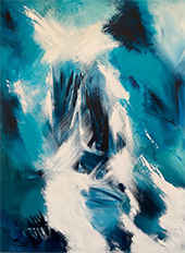 Patricia Qualls abstract art available from Patricia Qualls Contemporary Art Carmel California, March 2026