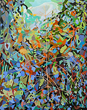 Patty Haller oil painting on exhibition at Woodside Braseth Gallery in Seattle WA December 3 to January 26 2025 012026