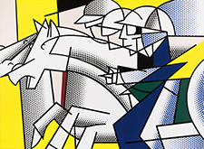 Roy Lichtenstein horse painting from 1976 available from Acquavella Galleries Palm Beach Florida February 6 to March 22 2026 012726