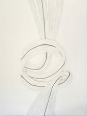 Sameh Khalatbari mixed media artwork in Veins of Sorrow exhibition at Modernism gallery in San Francisco California March 12 to May 2 2026, 032026