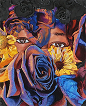 Tomisha Allen painting in The Other Side at Kore Gallery in Louisville Kentucky April 4 to May 3 2026