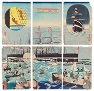 Utagawa Sadahide print in Fine Japanese & Korean Art at Bonhams auction house in New York sold March 25 2026