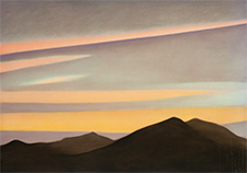 Veda Reed landscape painting on exhibition at David Lusk Gallery in Memphis Tennessee January 2 to February 7 2026 012726