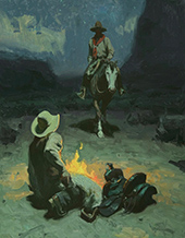 Albin Veselka painting in Summer Show at Settlers West gallery in Tucson Arizona opens May 2 2026