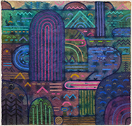 Cable Griffith painting in Uncanny Twilight at Tacoma Art Museum in Tacoma Washington through June 7 2026