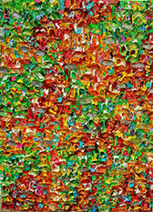 Christine Drummond abstract painting available from Kuaba Gallery in Carmel Indiana, March 2026