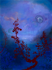 Darren Waterston painting in A Tiny Radiance In a Dark Place at Berggruen Gallery in San Francisco California May 7 to June 25 2026