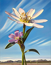 Dyana Hesson painting in Lessons From the Hilltop at Altamira Fine Art in Scottsdale Arizona May 7 to 29 2026