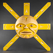 Ed Archie NoiseCat sculpture in Trickster’s Feast at Stonington Gallery in Seattle Washington May 7 to 30 2026